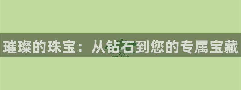 天宏娱乐创始人河源：璀璨的珠宝：从钻石到您的专属宝藏
