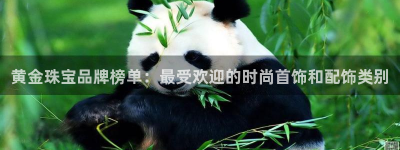 天宏娱乐男神：黄金珠宝品牌榜单：最受欢迎的时尚首饰和配饰类别
